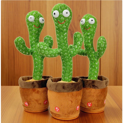 2025 A Talking Cactus Toy with Charging Cable, Recording and Repeating. Suitable for Multi-language Converter, Singing Gift
