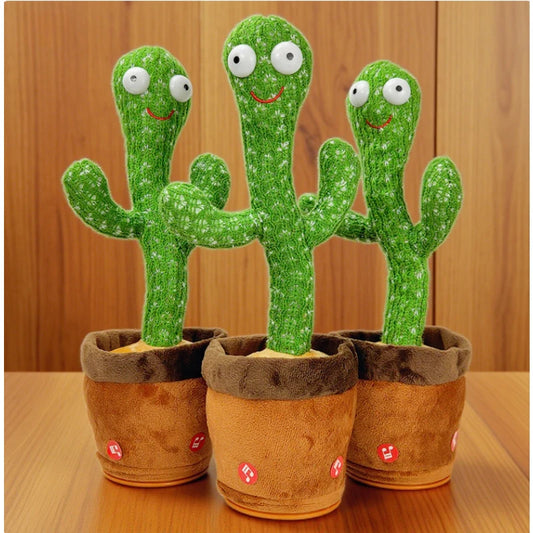 2025 A Talking Cactus Toy with Charging Cable, Recording and Repeating. Suitable for Multi-language Converter, Singing Gift